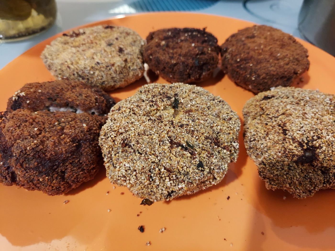 Pârjoale aurii cu crustă crocantă